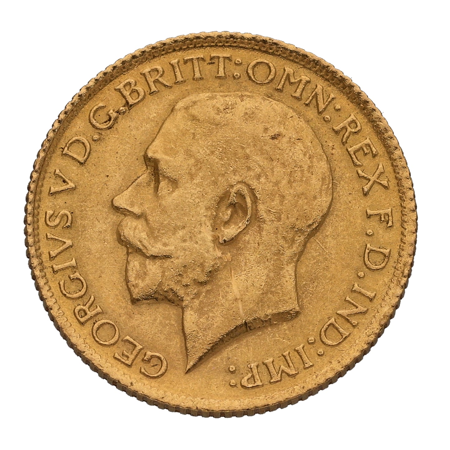 22ct Gold King George V Full Sovereign Coin 1928