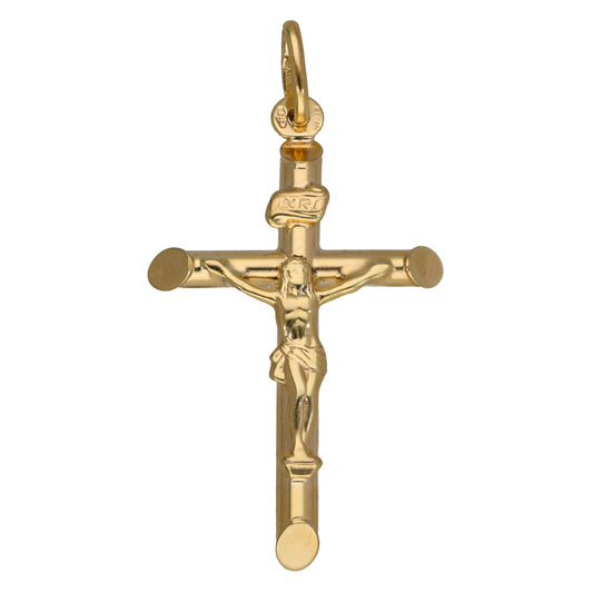 9ct Gold Crucifix Pendant