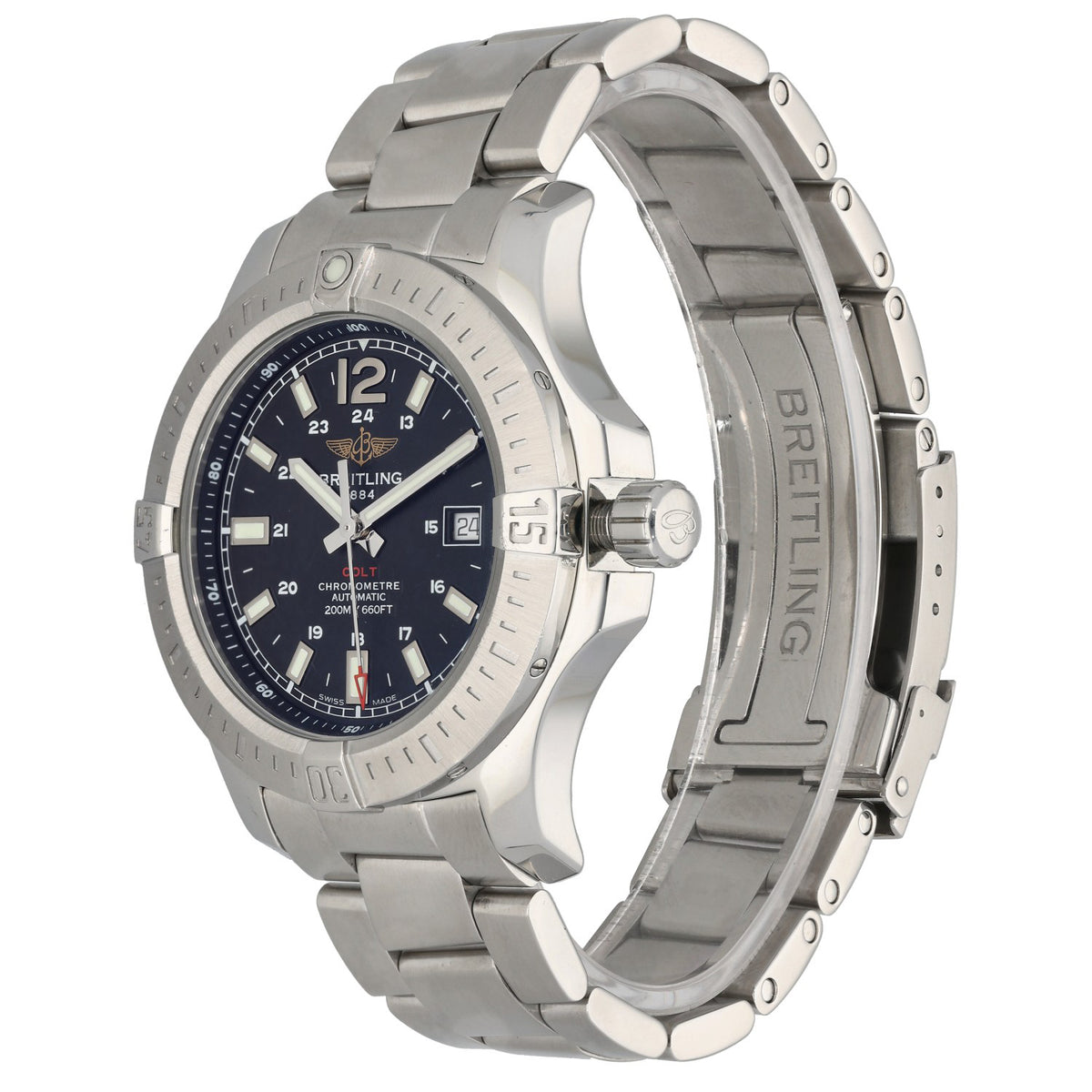 Breitling Colt A17388 44mm Stainless Steel Watch