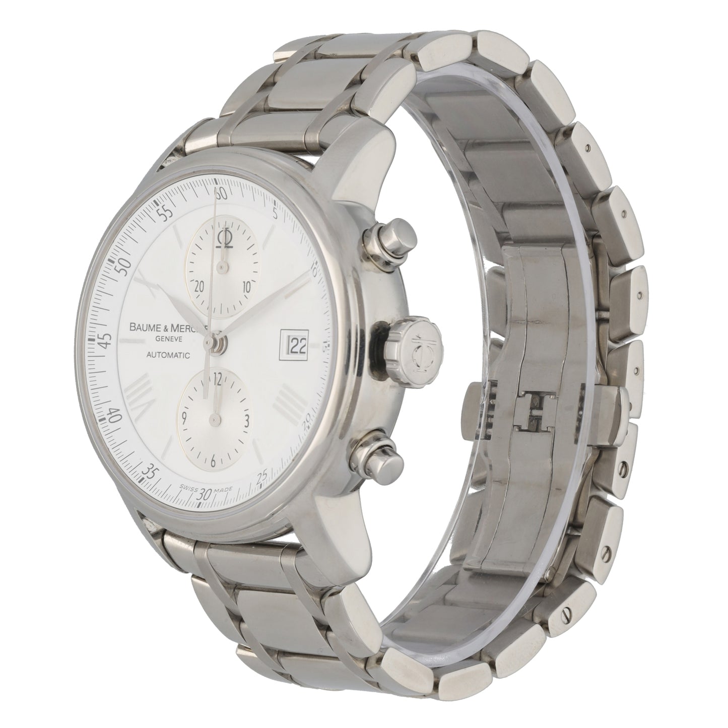 Baume Et Mercier Classima XL 65591 42mm Stainless Steel Watch