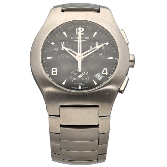 Longines Oposition L3.618.4 38mm Stainless Steel Watch