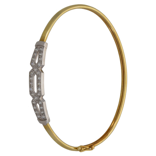 9ct Gold Alternative Bangle