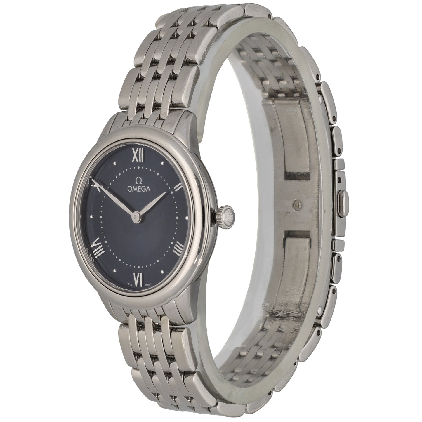 Omega De Ville 28mm Stainless Steel Watch (Ex-Display)