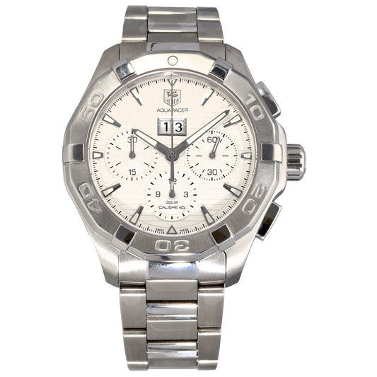 Tag Heuer Aquaracer CAY211Y 43mm Stainless Steel Watch