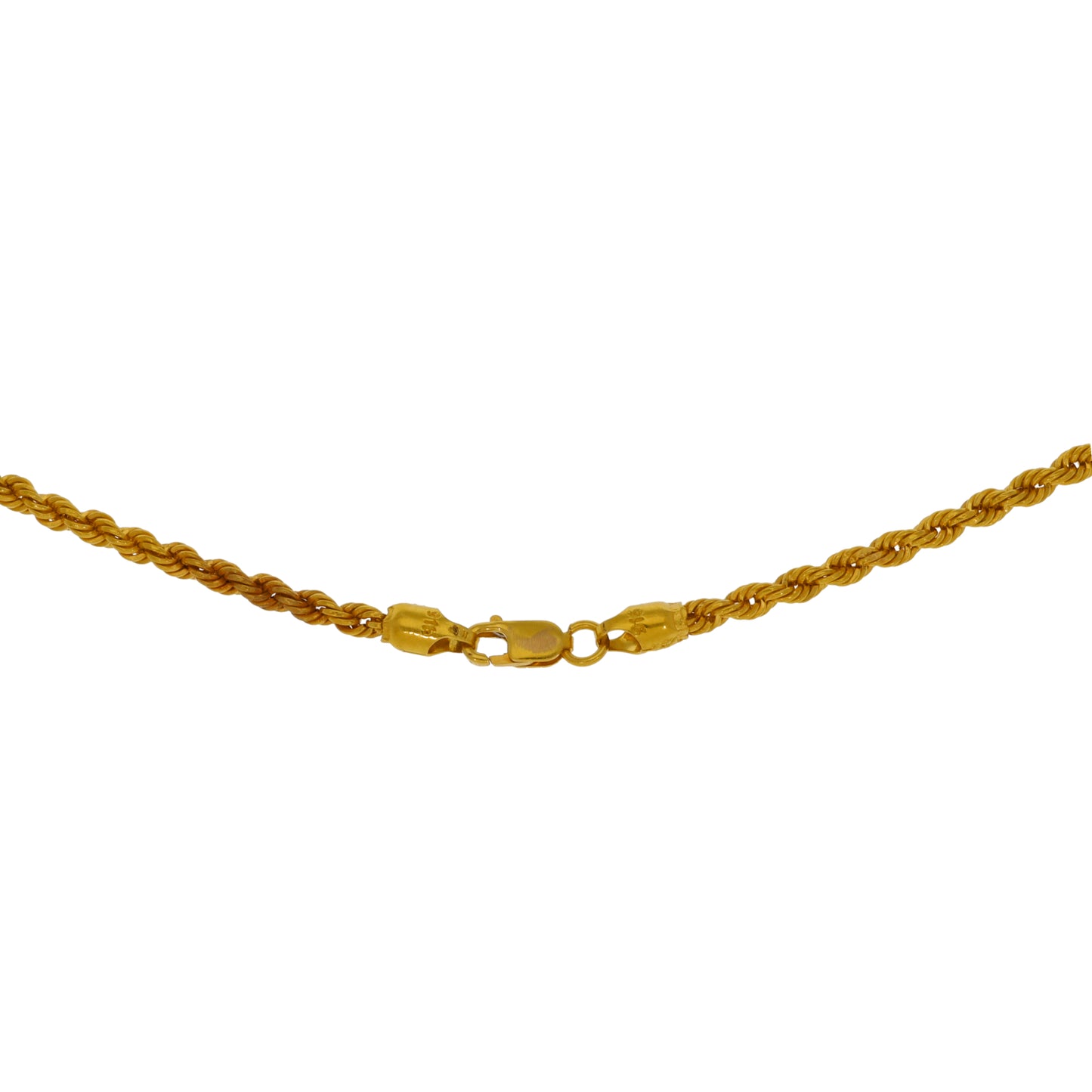 22ct Gold Rope Chain 20"