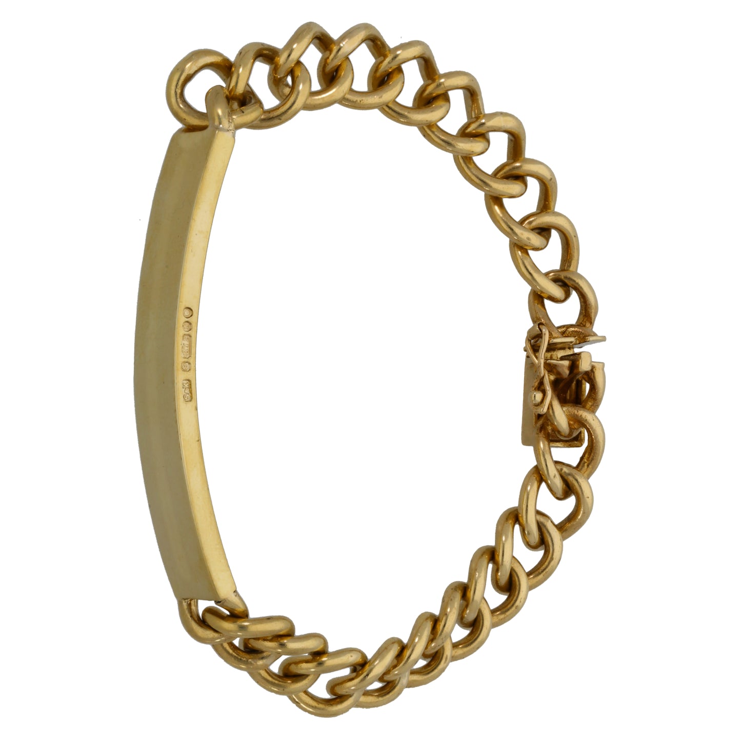 9ct Gold ID Bracelet