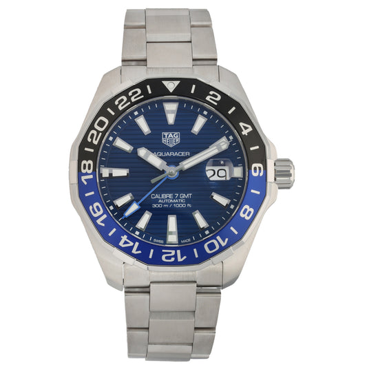 Tag Heuer Aquaracer WAY201T-0 44mm Stainless Steel Watch