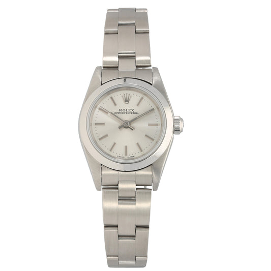 Rolex Oyster Perpetual 76080 24mm Stainless Steel Watch