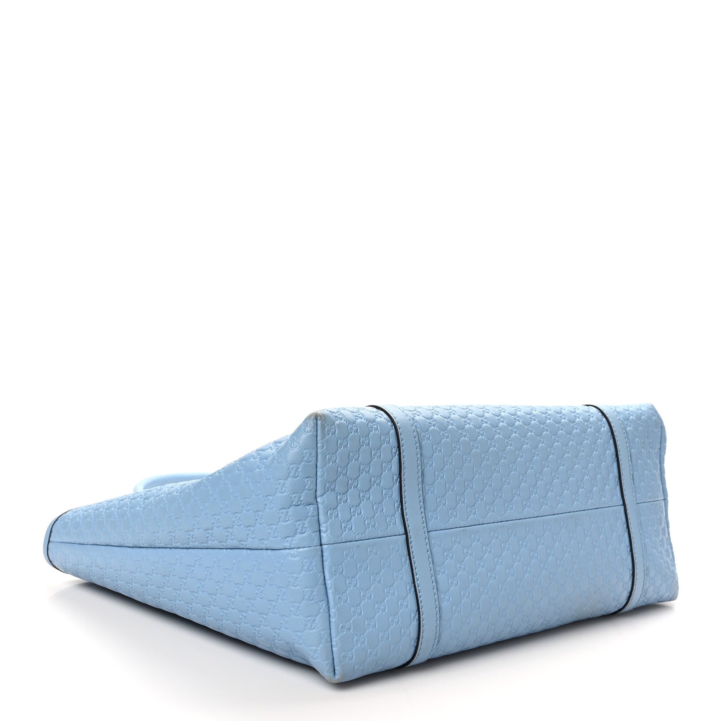 Gucci Microguccissima Joy Tote Leather Bag - Mineral Blue