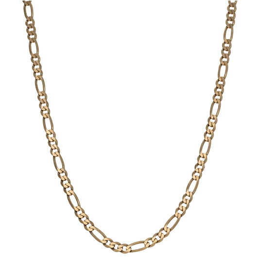 9ct Gold Figaro Chain 26"