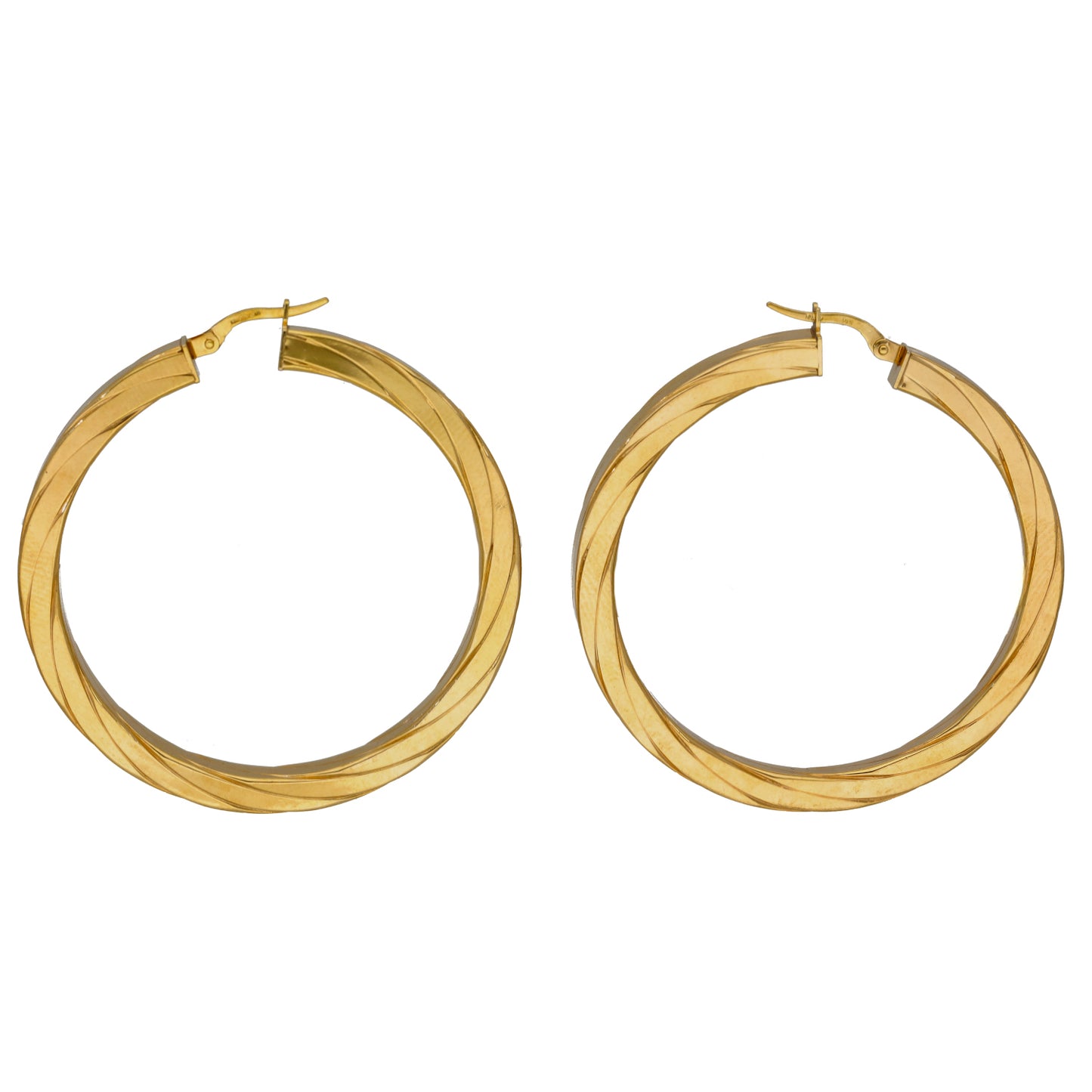 9ct Gold Hoop Earrings
