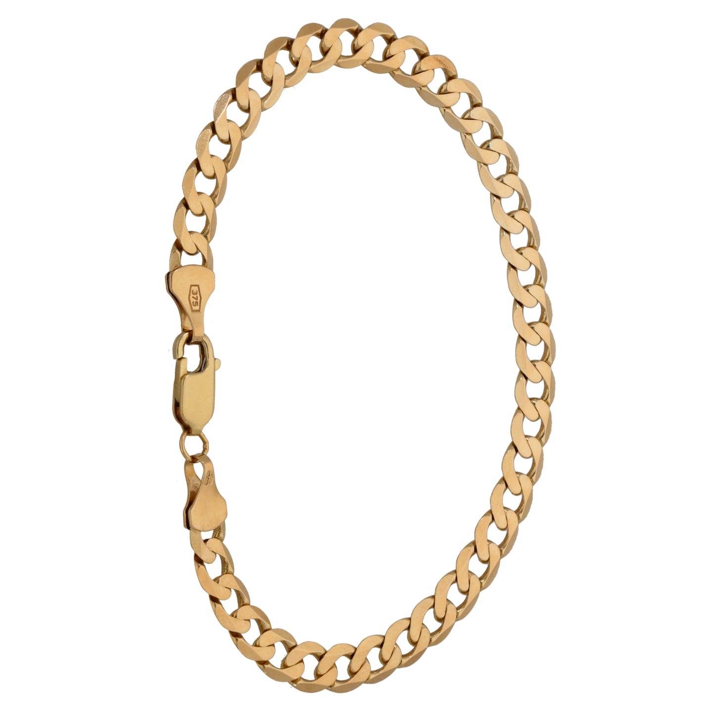 9ct Gold Curb Bracelet
