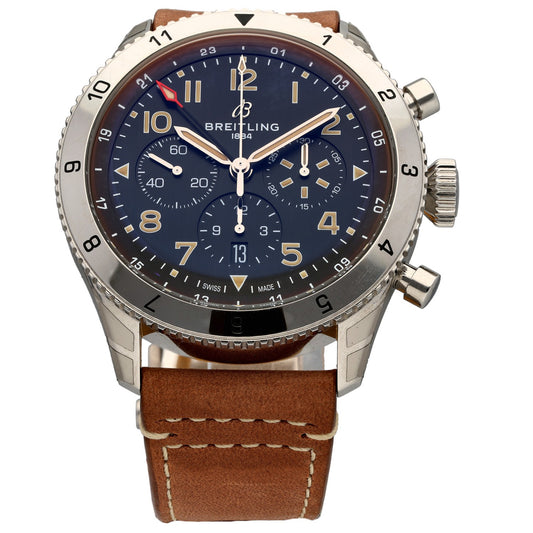Breitling Super AVI B04 GMT AB0445 46mm Stainless Steel Watch