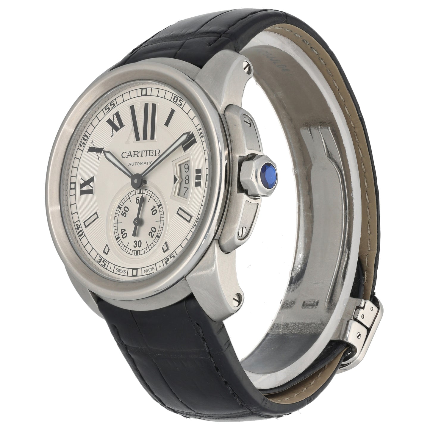 Cartier Calibre De Cartier W7100013 42mm Stainless Steel Watch