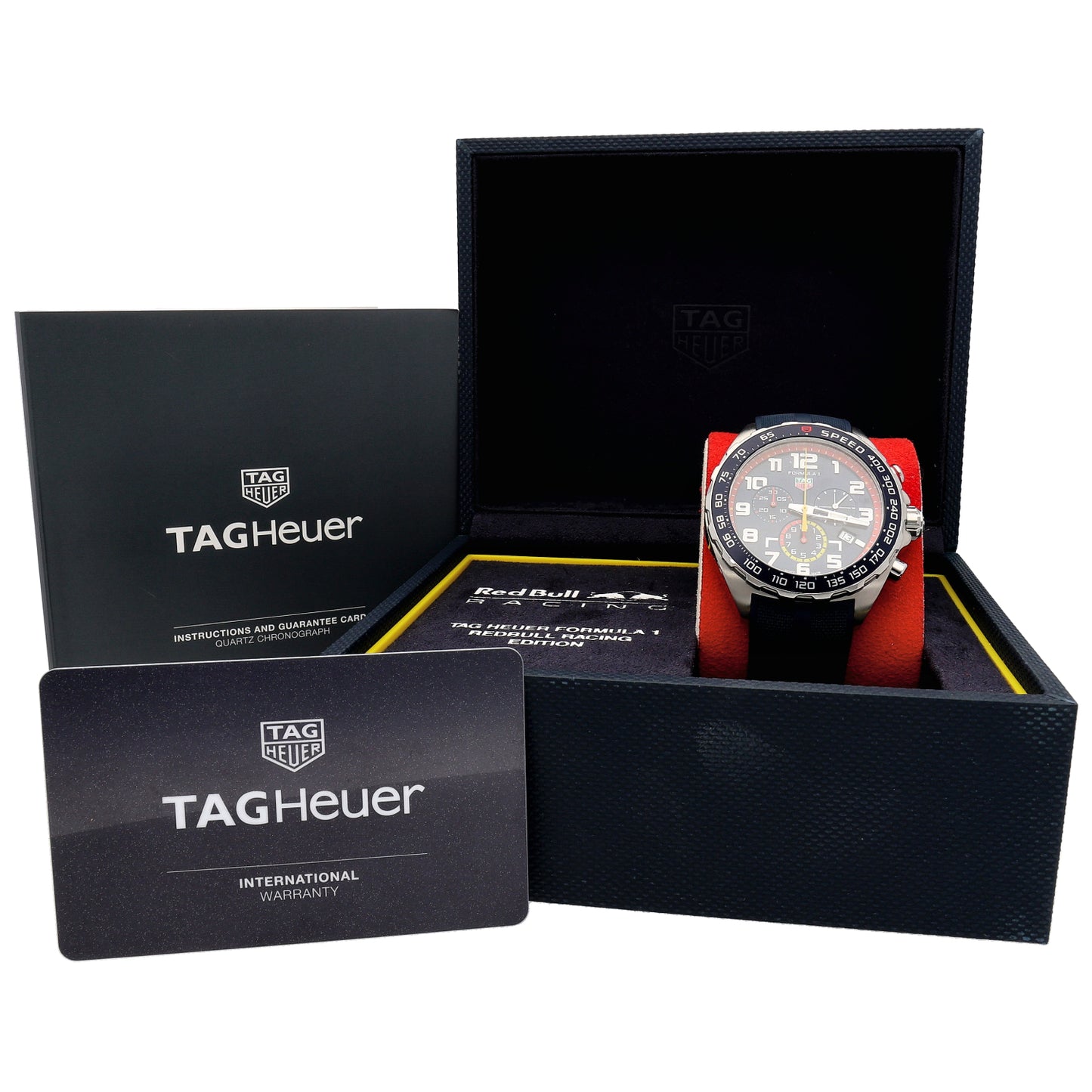 Tag Heuer Formula 1 Red Bull Racing CAZ101AL 43mm Stainless Steel Watch