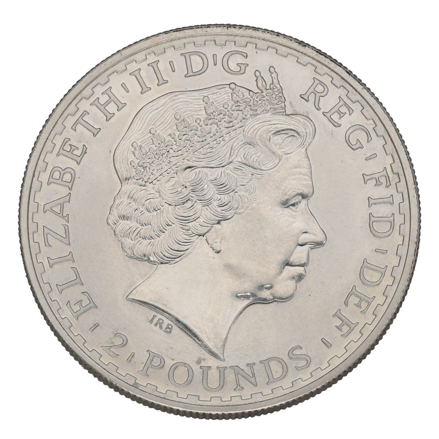 Fine Silver Queen Elizabeth II 1 OZ Britannia Coin 2004