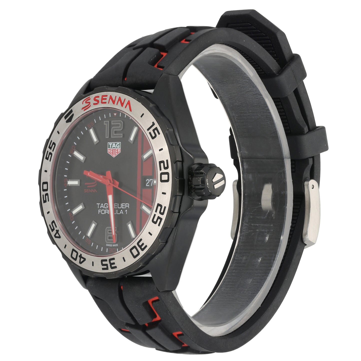 Tag Heuer Formula 1 WAZ1014 43mm PVD Stainless Steel Watch