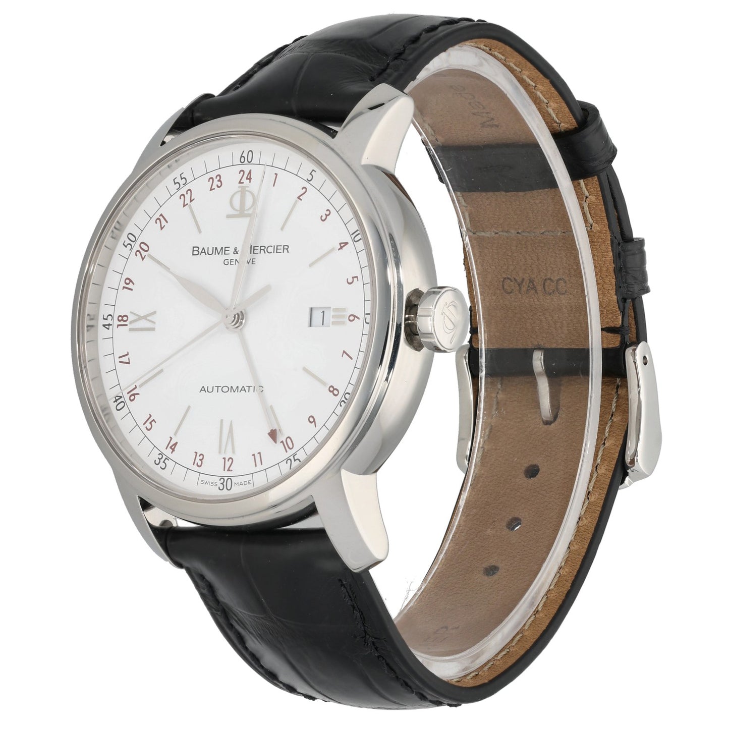 Baume Et Mercier Classima 65494 42mm Stainless Steel Watch