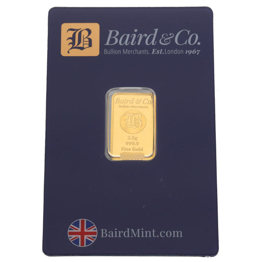 24ct 2.5g Gold Bar