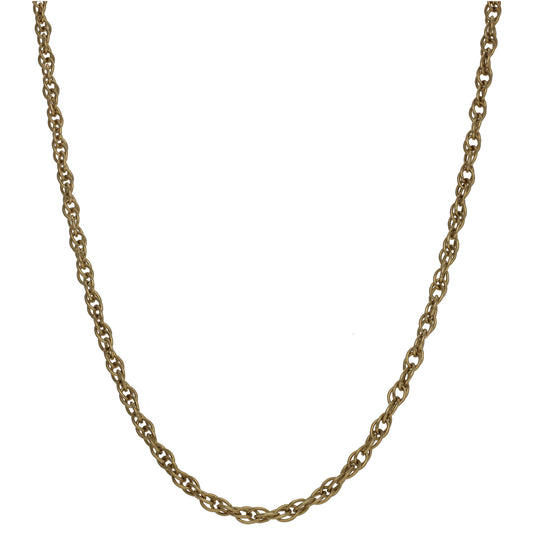9ct Gold Fancy Necklace 30"