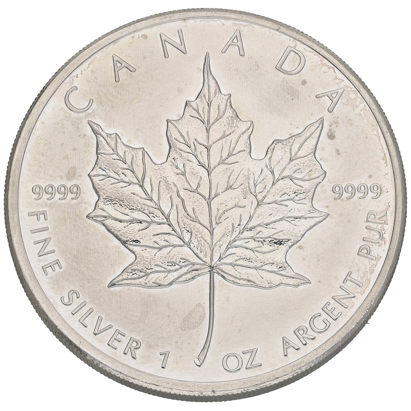 Sterling Silver Canada Maple 1 OZ Coin 2011