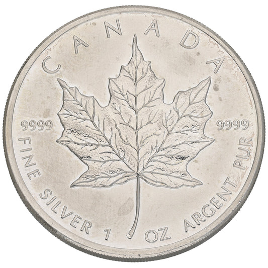 Sterling Silver Canada Maple 1 OZ Coin 2011