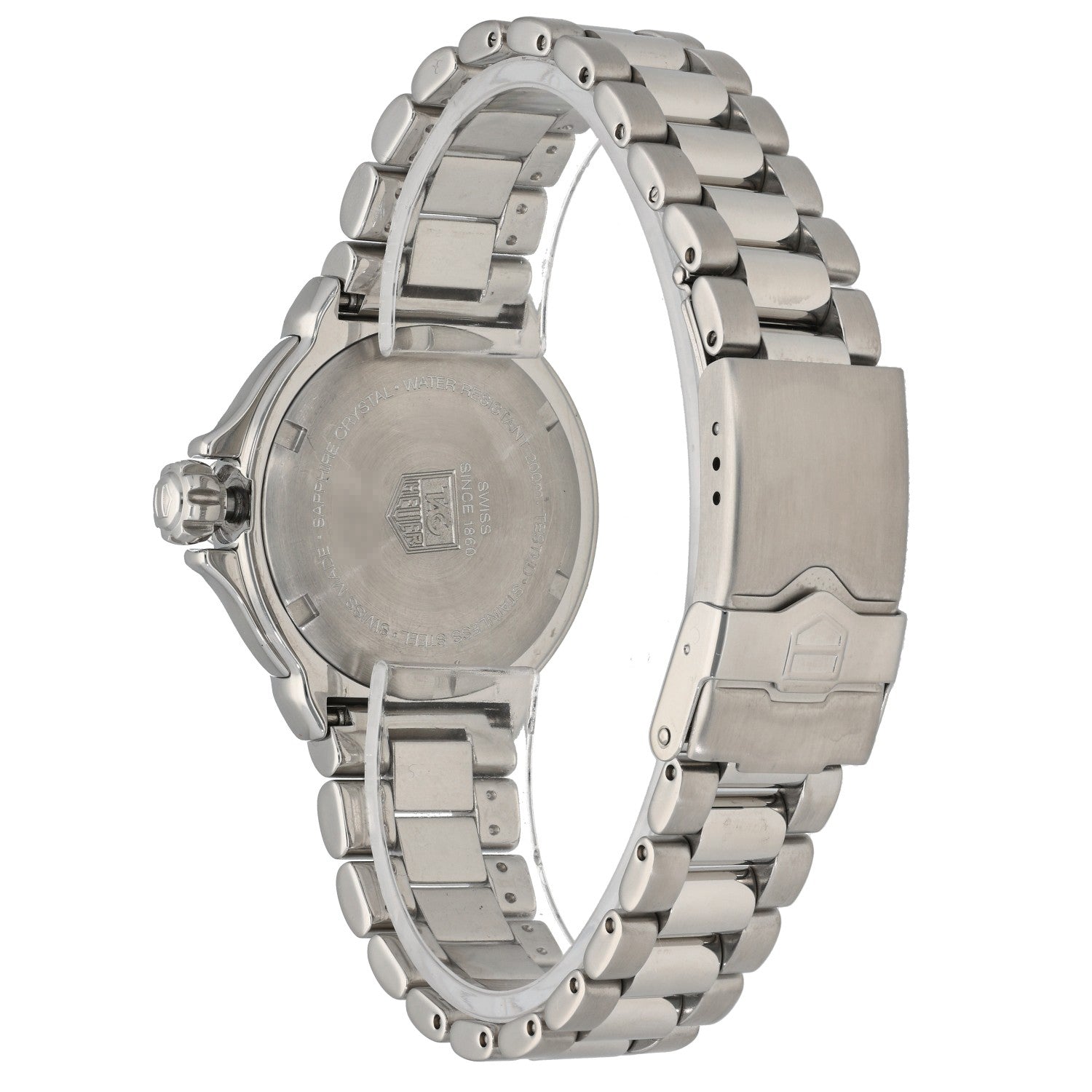Tag Heuer Formula 1 WAC1216, pink mother of pearl dial, stainless steel, diamond bezel 0.75ct