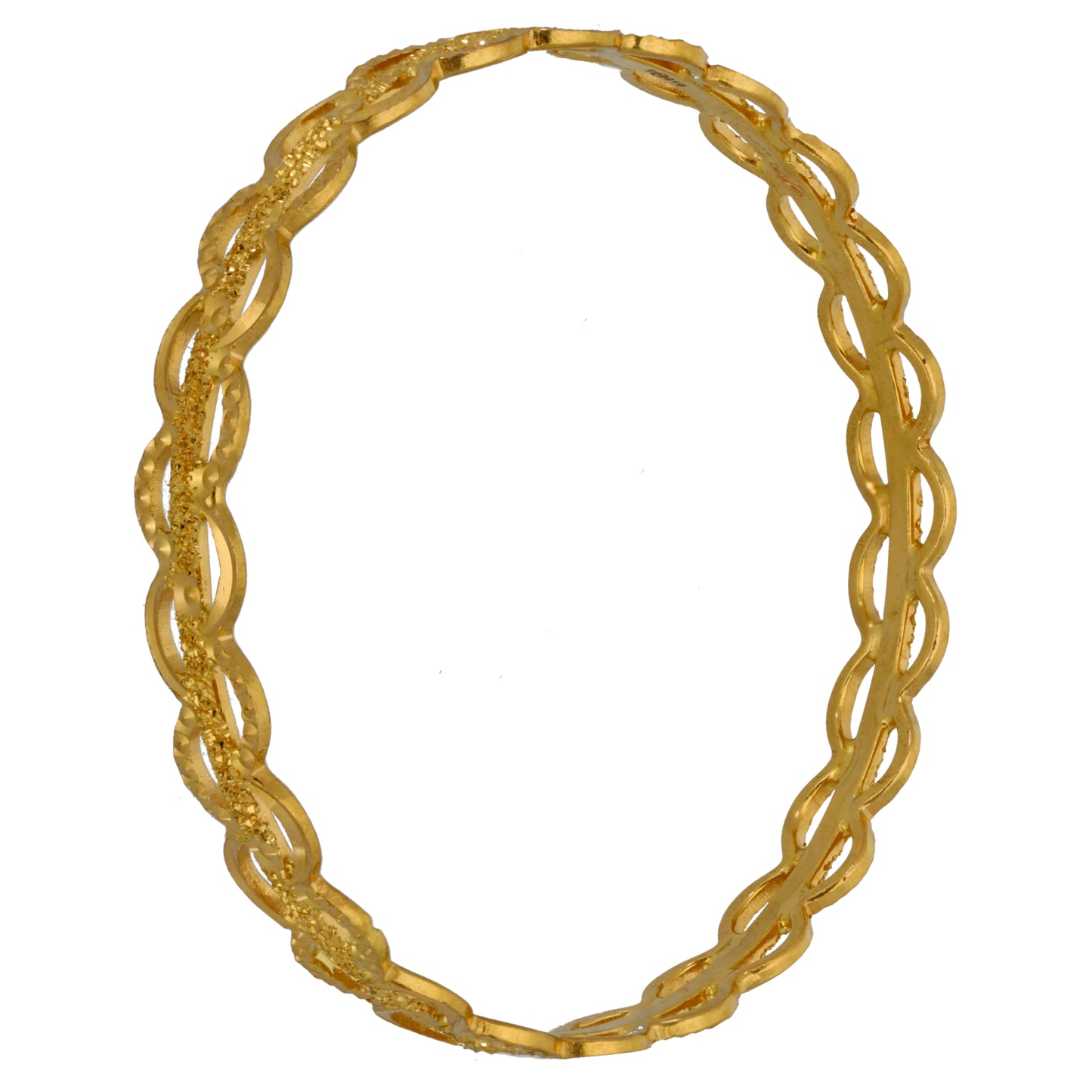 22ct Gold Alternative Bangle