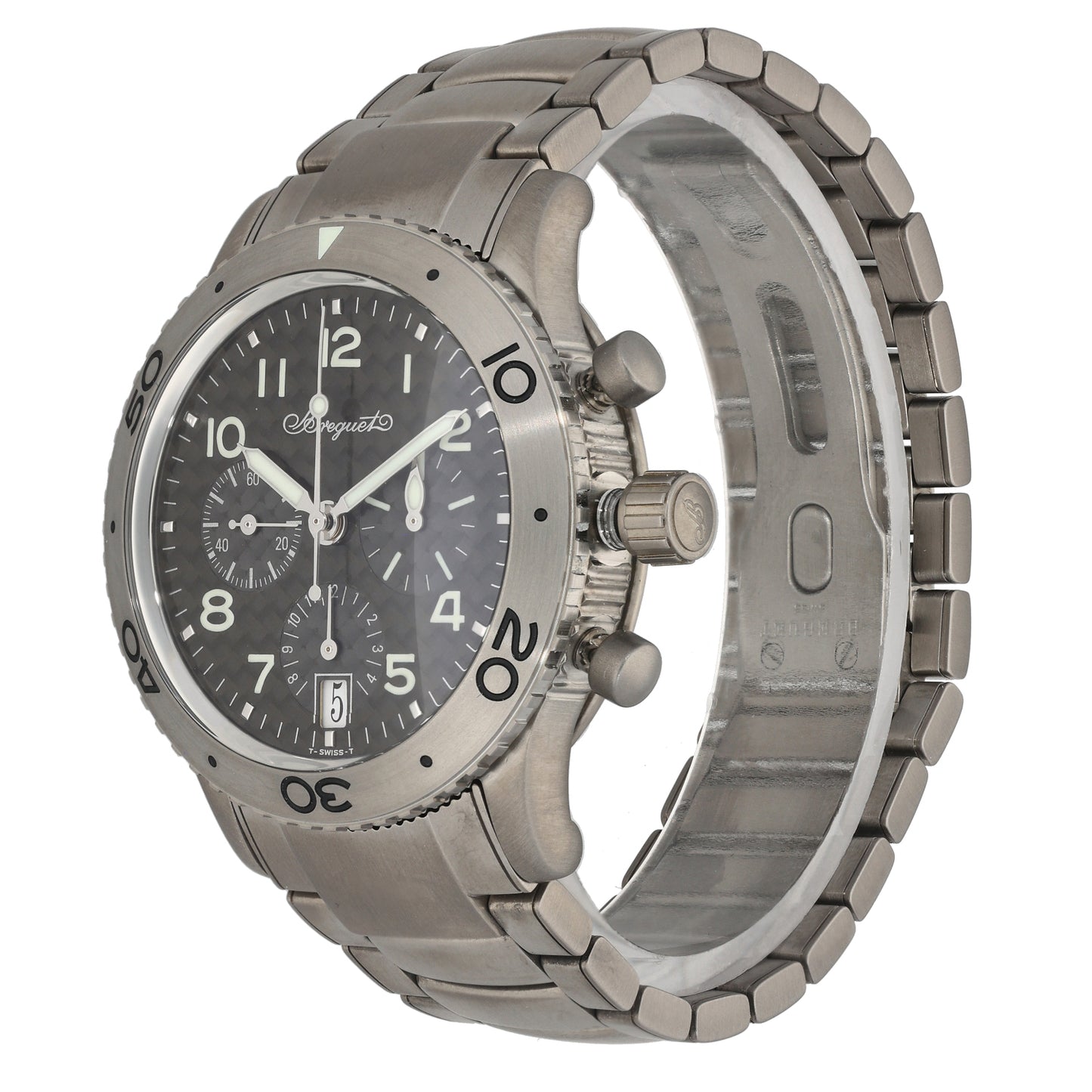 Breguet Type XX 3820 41mm Titanium Watch