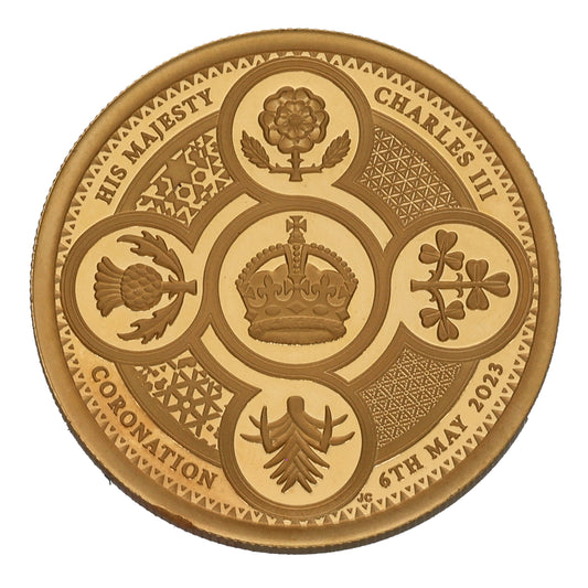 22ct Gold King Charles III Coronation Full Sovereign Coin 2024