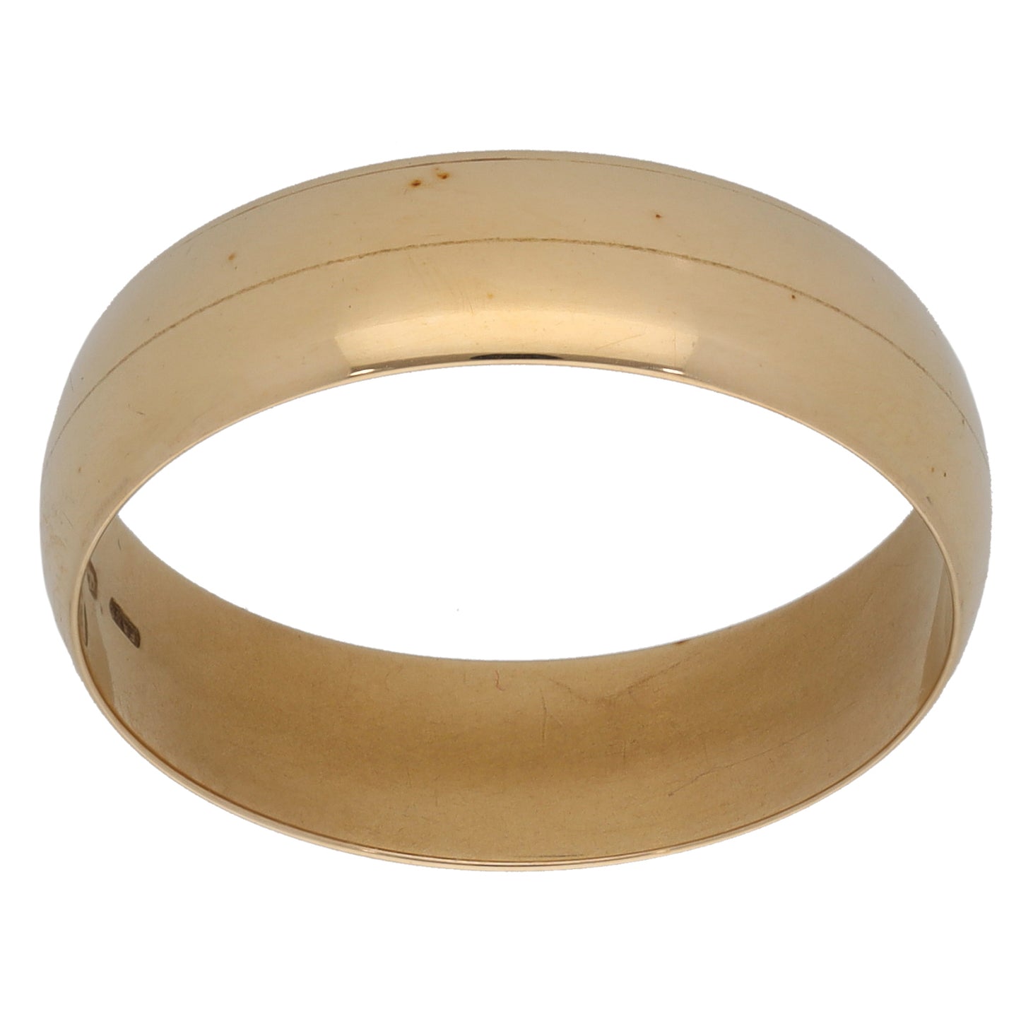 9ct Gold Plain Wedding Ring Size U