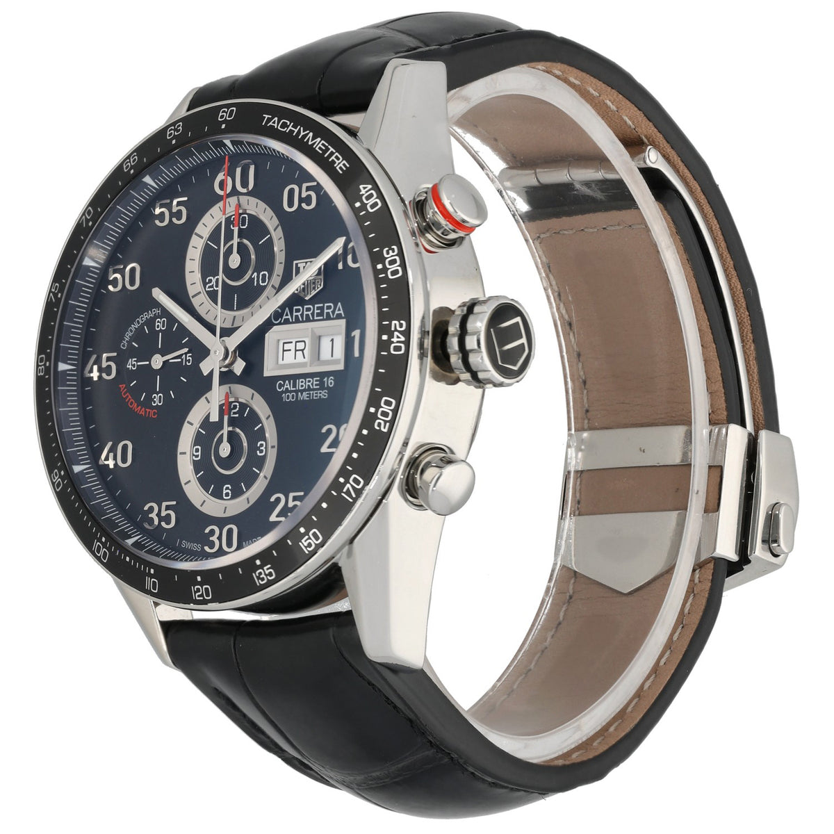 Tag Heuer Carrera CV2A10 43mm Stainless Steel Watch