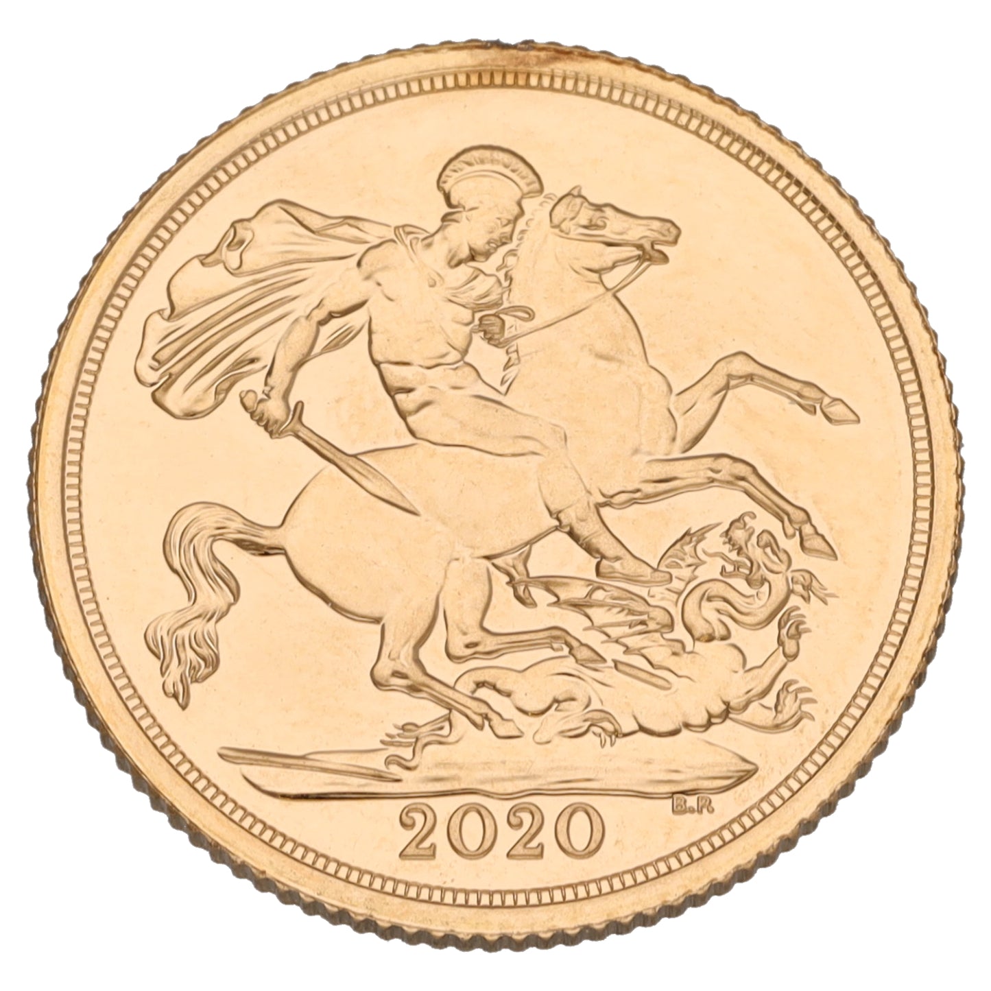 22ct Gold Queen Elizabeth II Full Sovereign Coin 2020