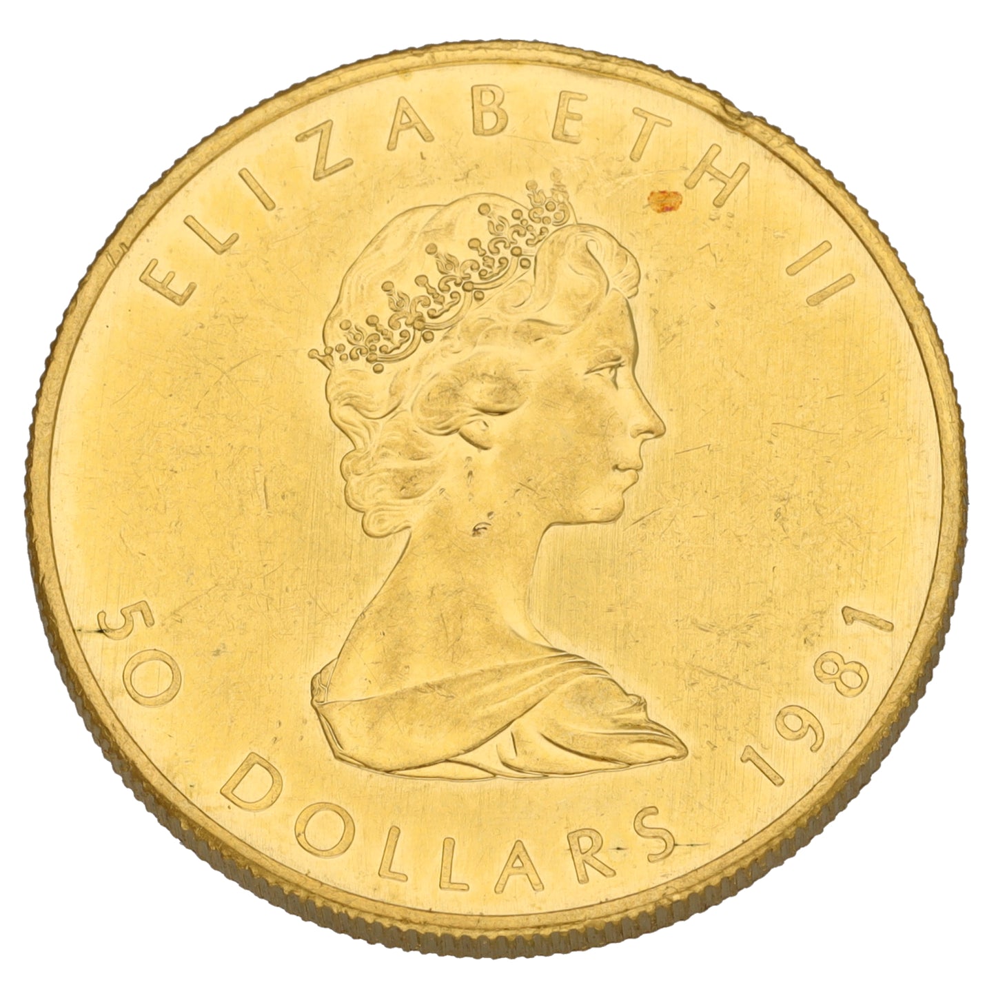 24ct Gold Canada Maple 1 OZ Coin 1981