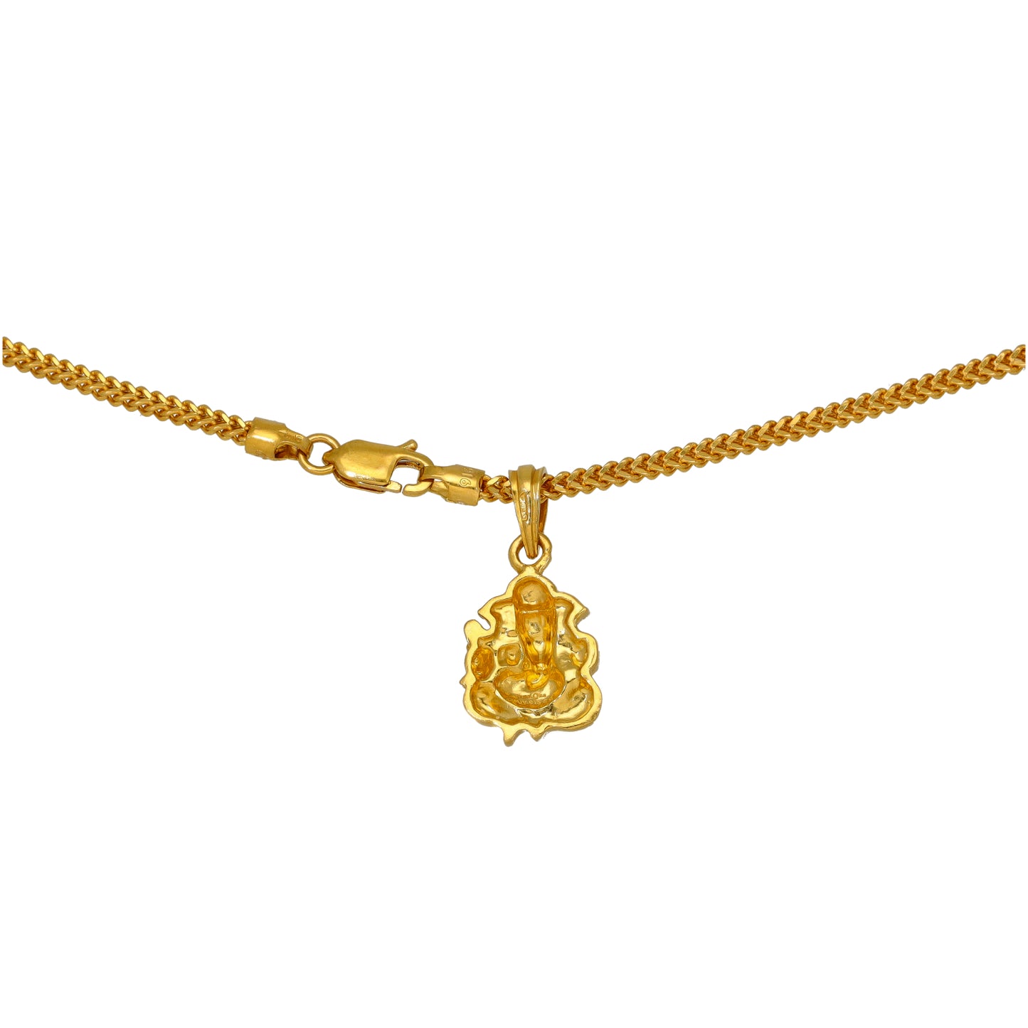 22ct Gold Ganesh Pendant With Chain
