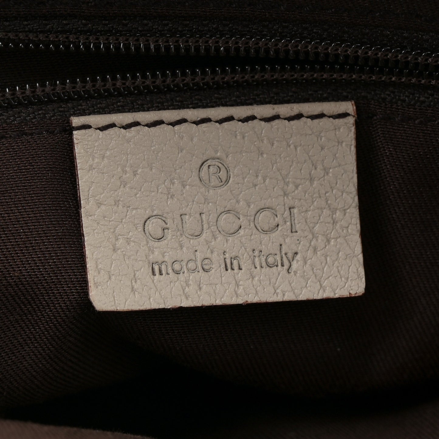 Gucci GG Monogram Small Abbey Tote Off White Canvas Bag - Off White