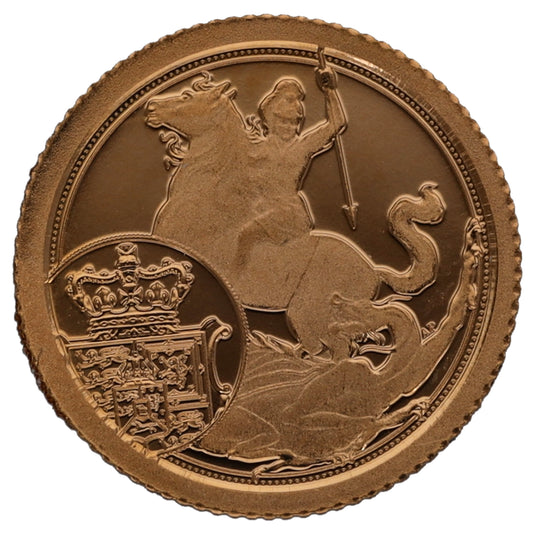 22ct Gold King Charles III Eighth Sovereign Coin 2025