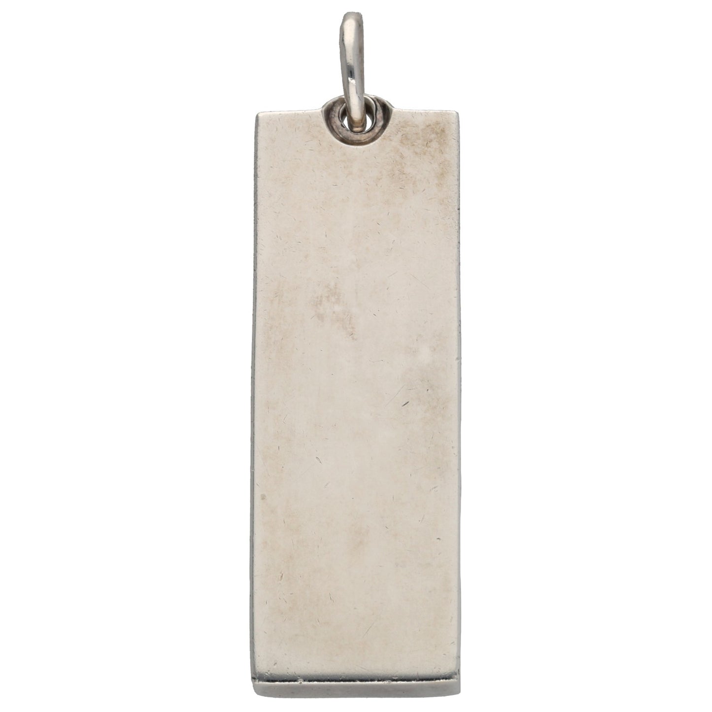 Sterling Silver Ingot Pendant