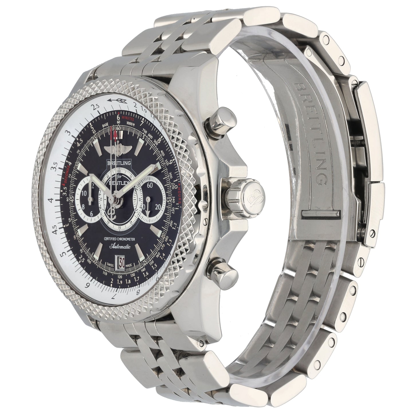 Breitling Bentley Supersports A26364 48.7mm Stainless Steel Watch
