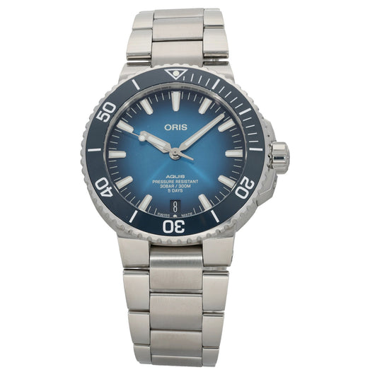 Oris Aquis 7763 43.5mm Stainless Steel Watch