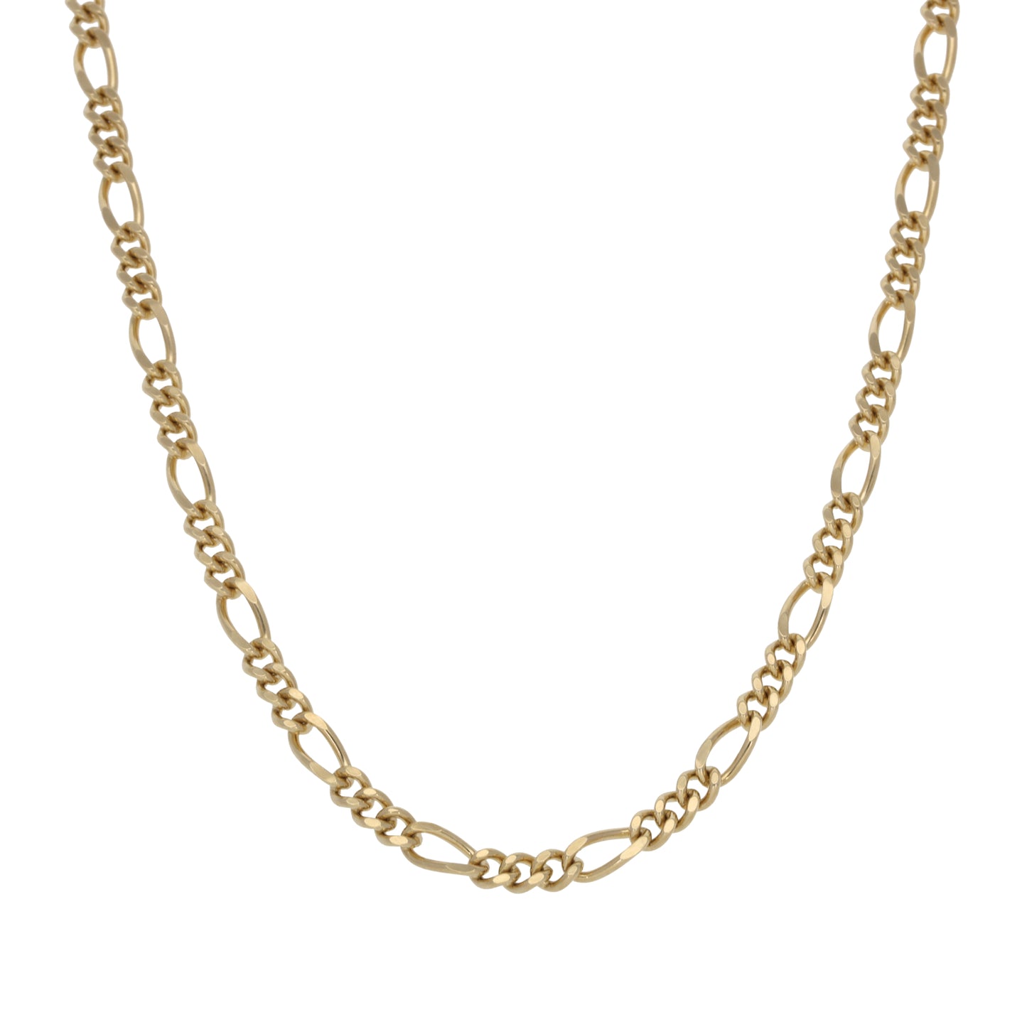 9ct Gold Figaro Chain 18"