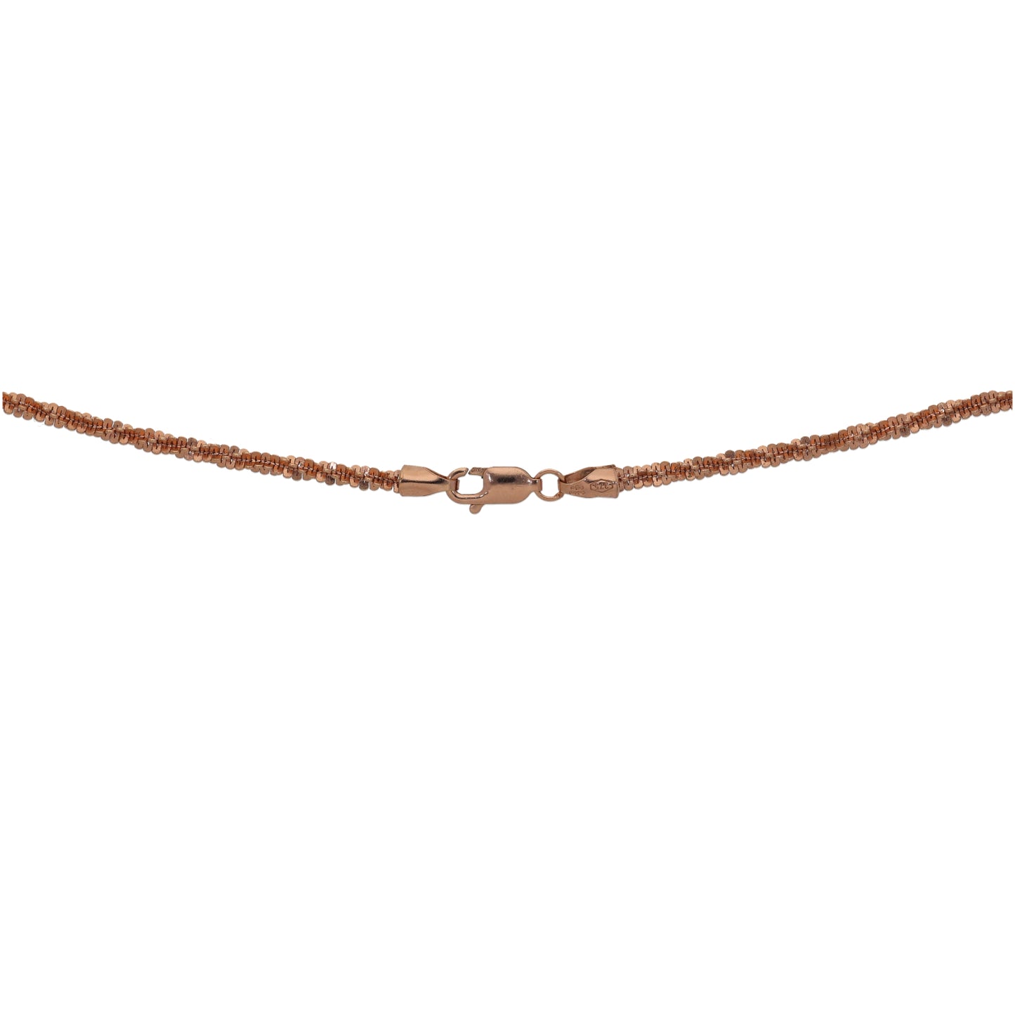 9ct Rose Gold Rope Chain 20"