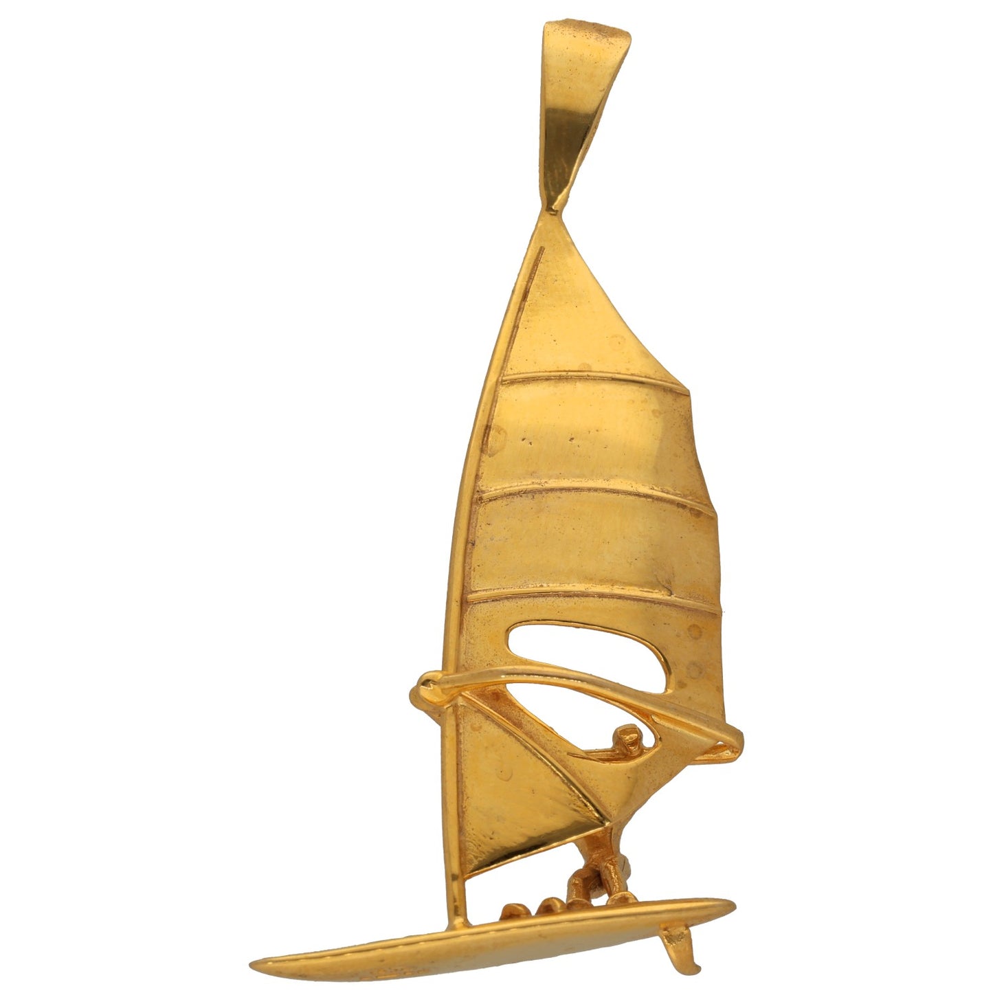 9ct Gold Windsurfer Pendant
