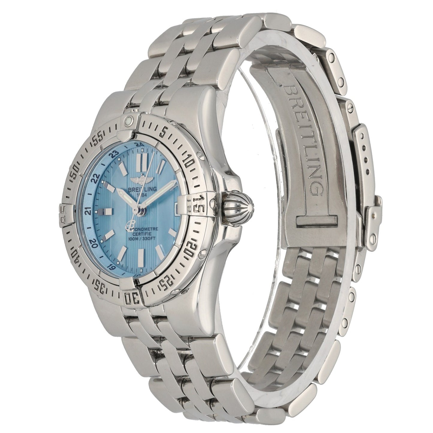 Breitling Starliner A71340 30mm Stainless Steel Watch