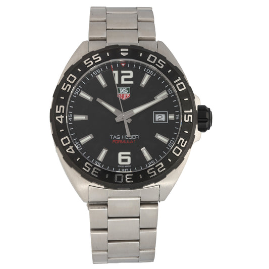 Tag Heuer Formula 1 WAZ1110 41mm Stainless Steel Watch