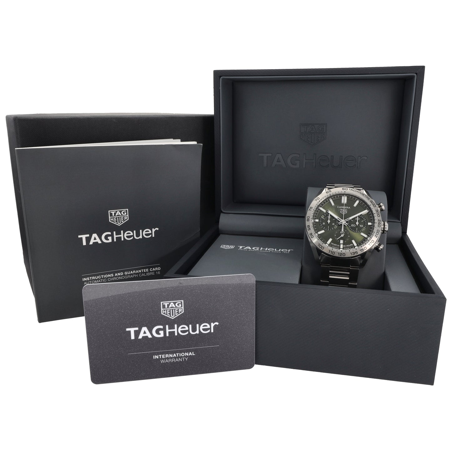 Tag Heuer Carrera CBN2A10 44mm Stainless Steel Watch