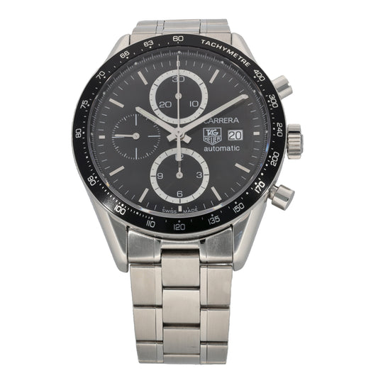 Tag Heuer Carrera CV2010-3 41mm Stainless Steel Watch