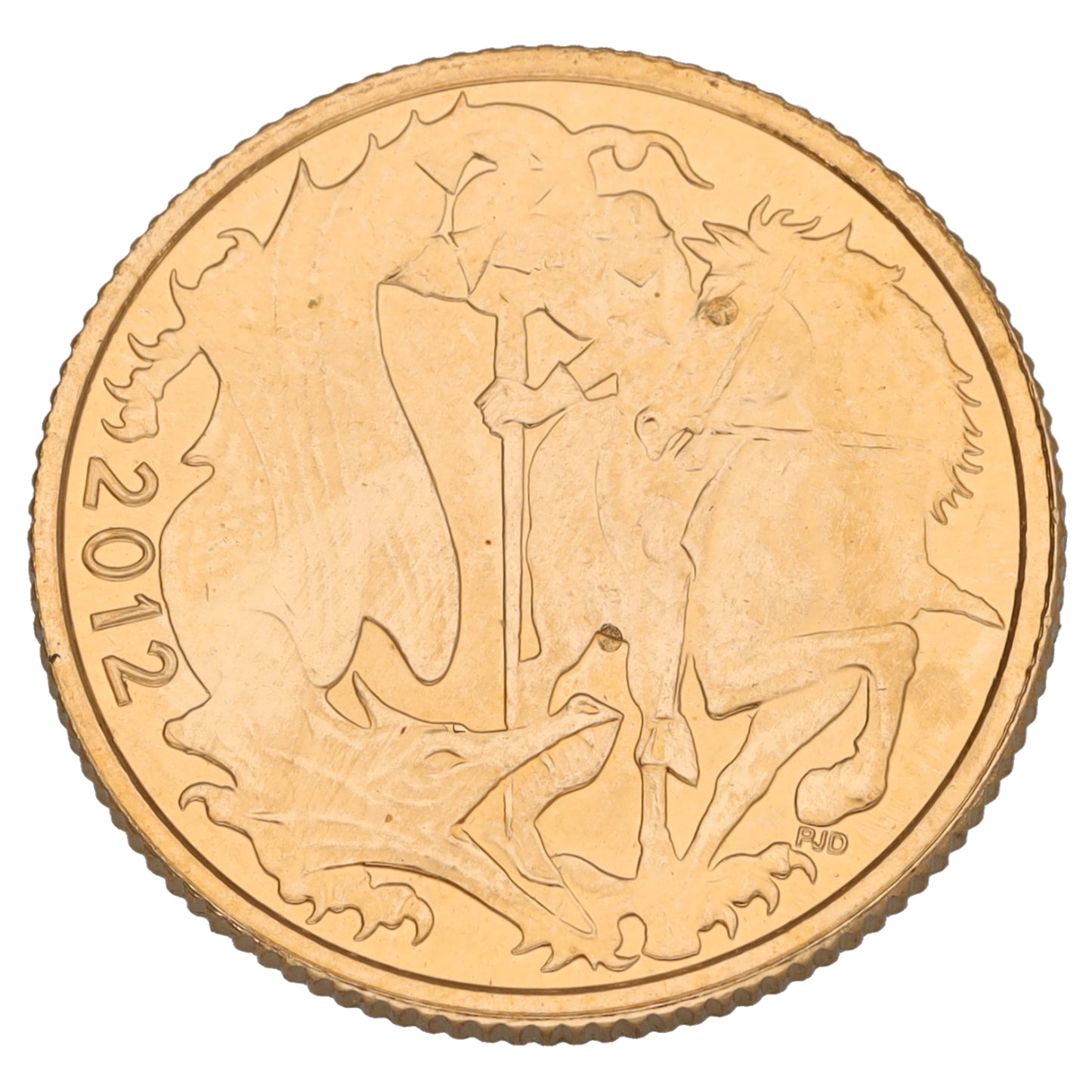 22ct Gold Queen Elizabeth II Full Sovereign Coin 2012