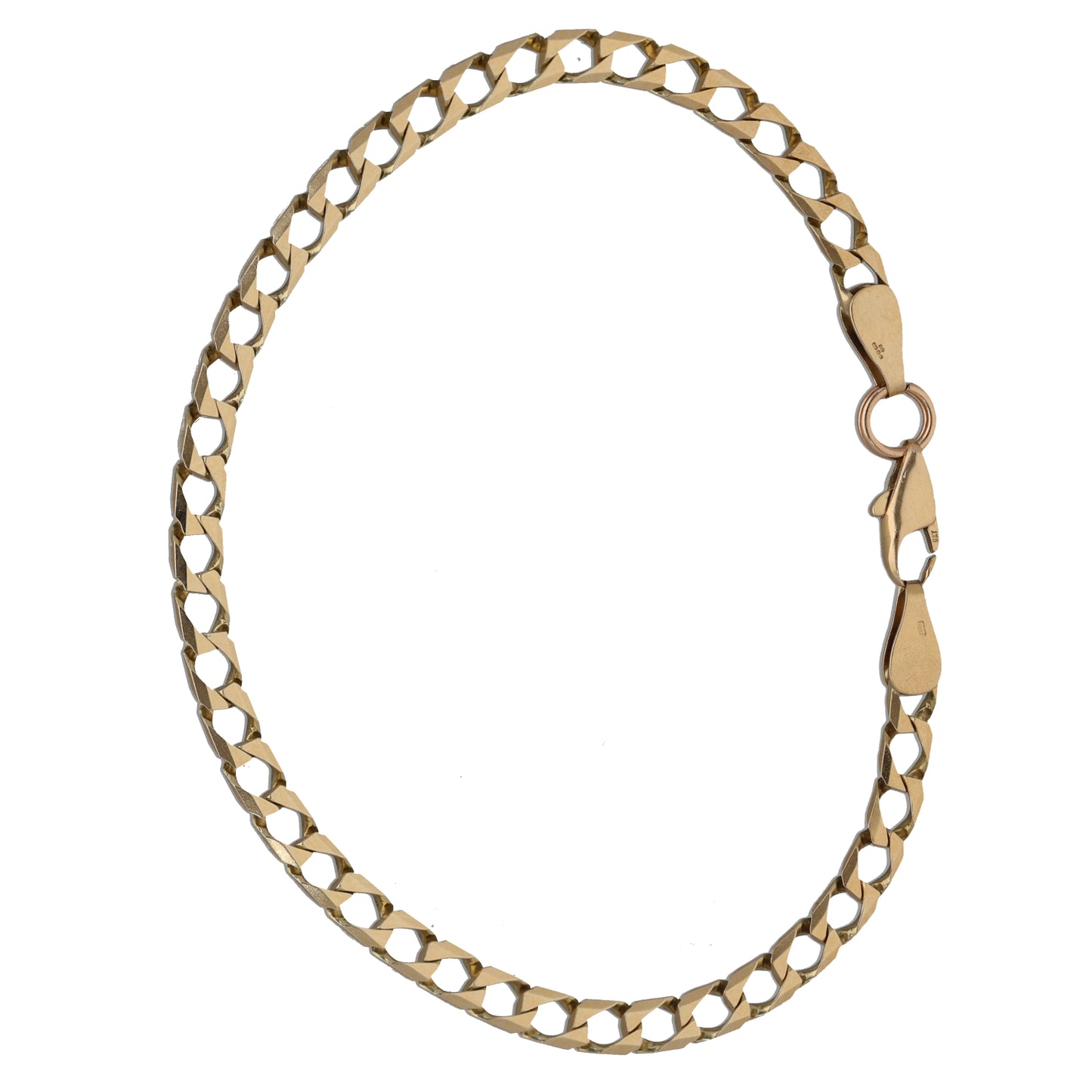 9ct Gold Curb Bracelet