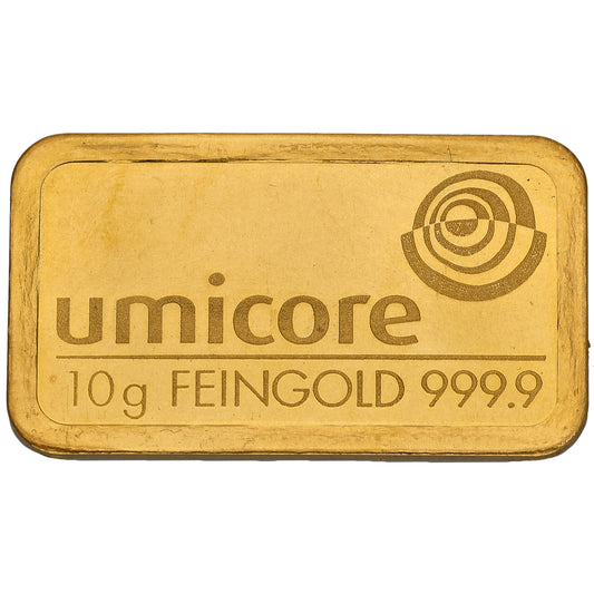 24ct 10g Gold Bar